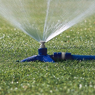 Aspersor Sectorial Plastico con Base 40 m2 Tatay